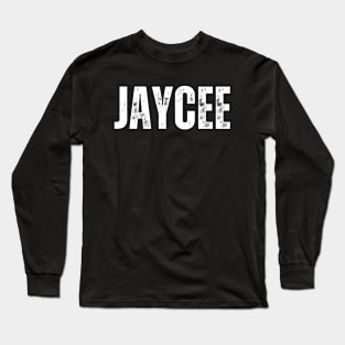 Jaycee Name Gift Birthday Holiday Anniversary Long Sleeve T-Shirt